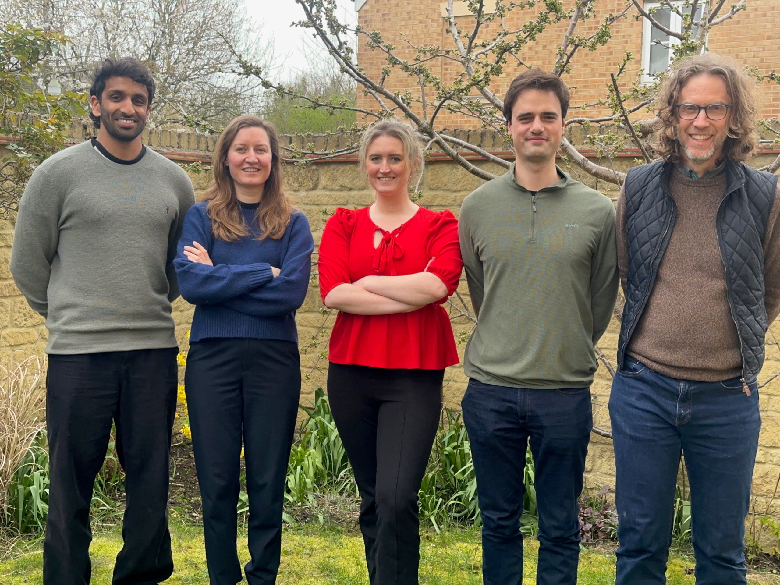 Fowler Lab group photograph, April 2026